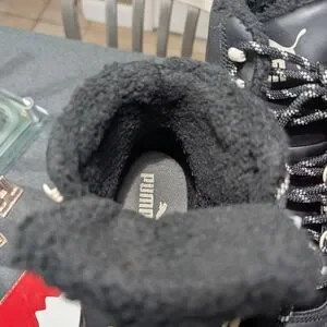 Puma | Shoes | Puma Black Tatau Fur Boots | Poshmark display picture 3